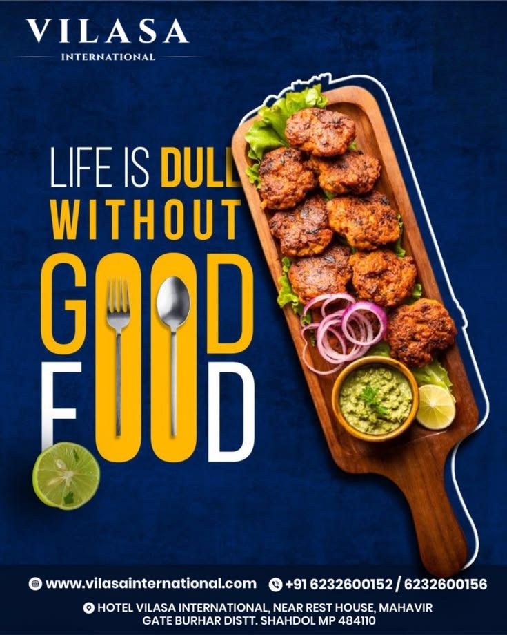 Food and restaurant social banners